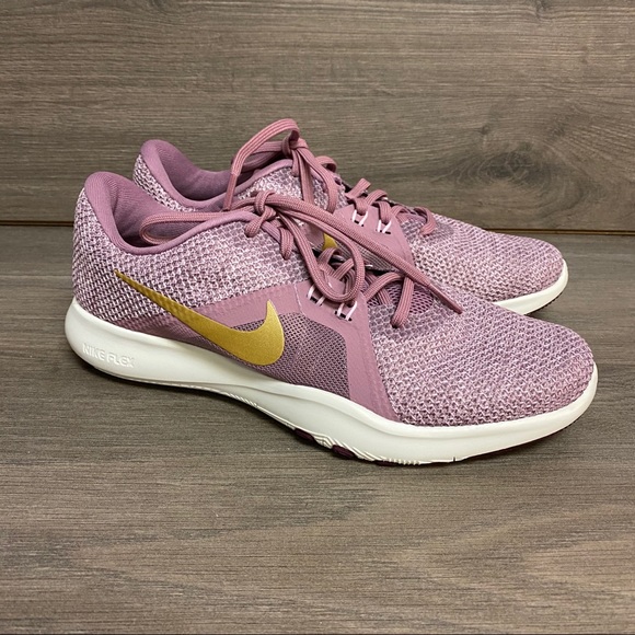 Nike Shoes - Nike Flex Trainer 8 AMP Sneakers Plum Dust Pink 8